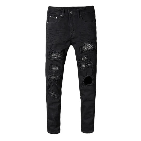DARKWAVE BLACK SLIM JEANS