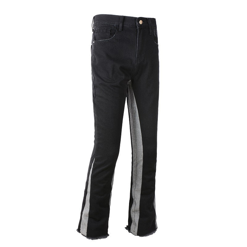 SHADOW BLACK FLARE JEANS