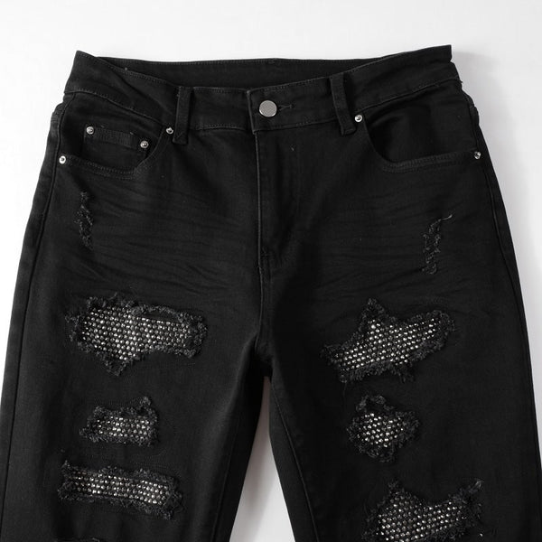 DARKWAVE BLACK SLIM JEANS