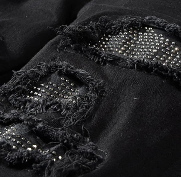 DARKWAVE BLACK SLIM JEANS