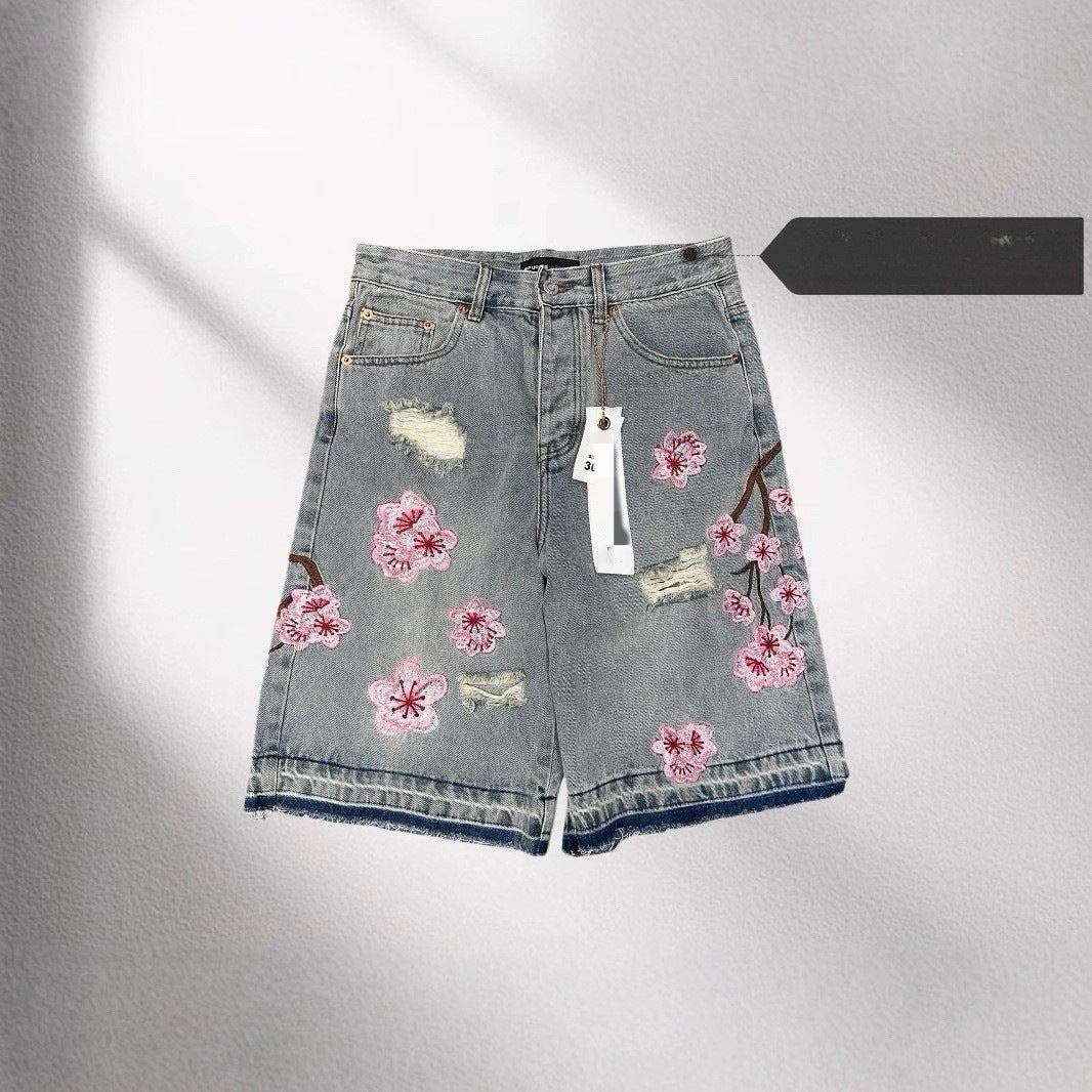 European Denim Shorts