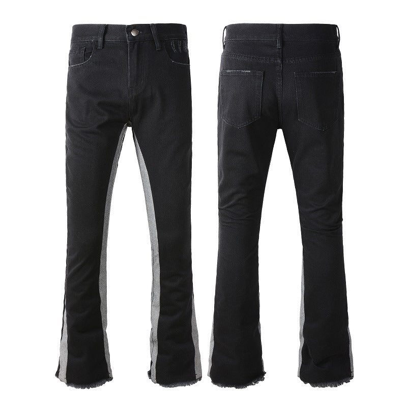 SHADOW BLACK FLARE JEANS
