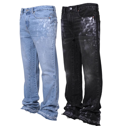 Stretch Embroidery Denim Jeans