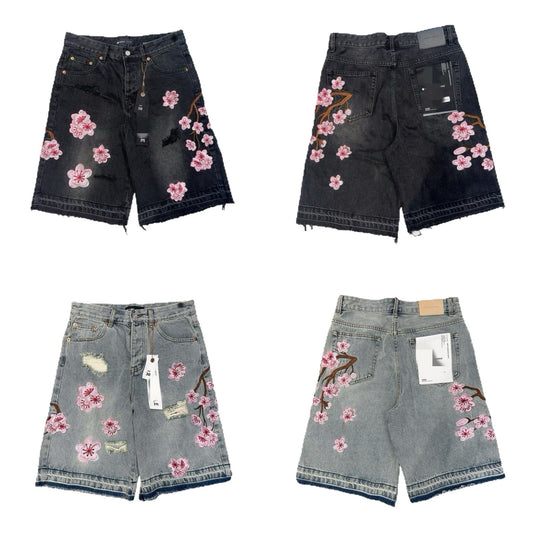 European Denim Shorts
