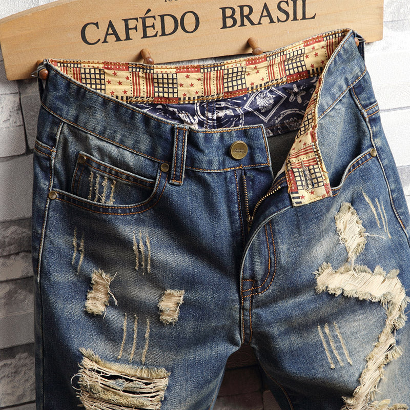 Trend Hole Shorts