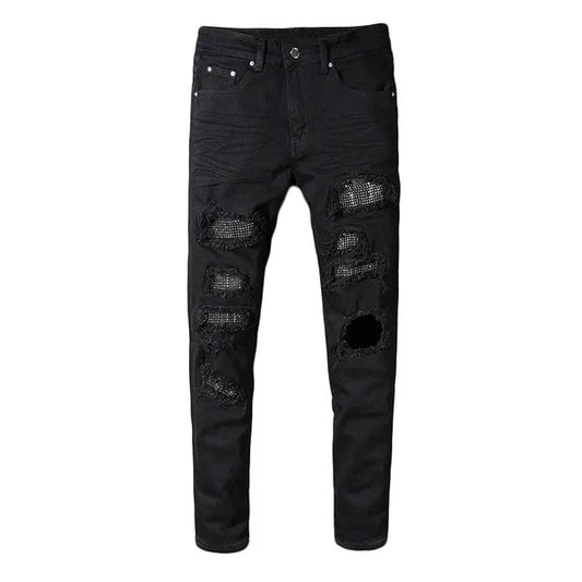 DARKWAVE BLACK SLIM JEANS