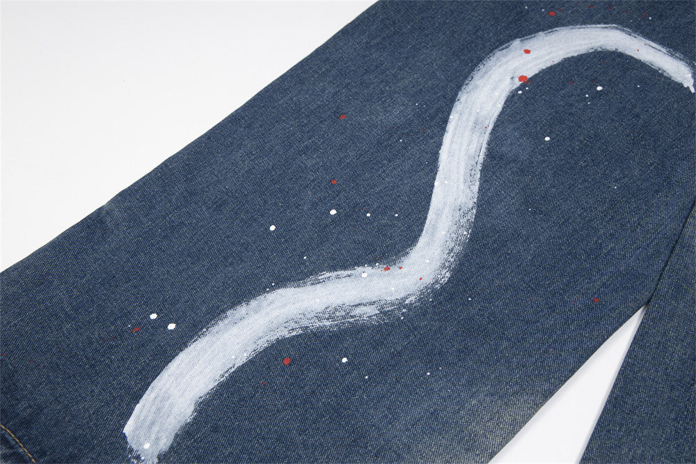 Painting Flared Jeans