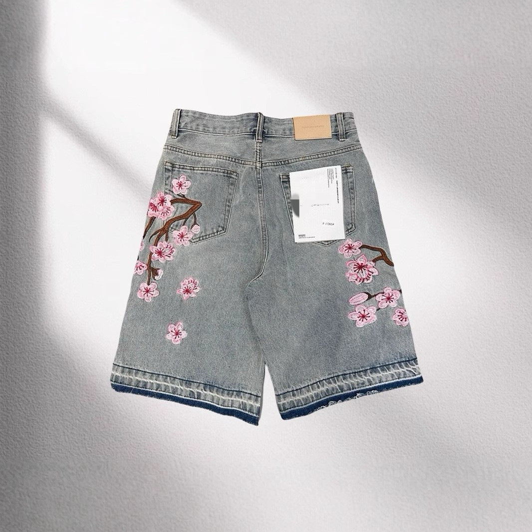 European Denim Shorts