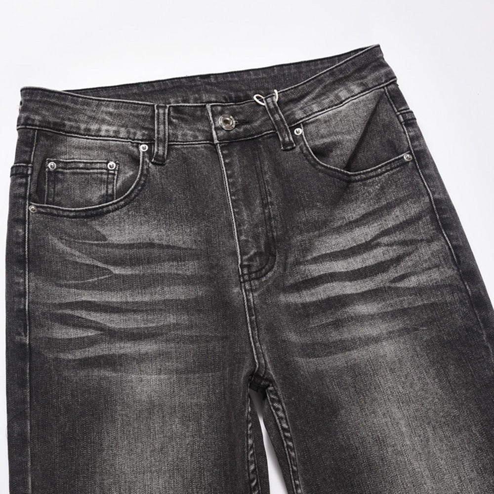 Washed Flared Jeans