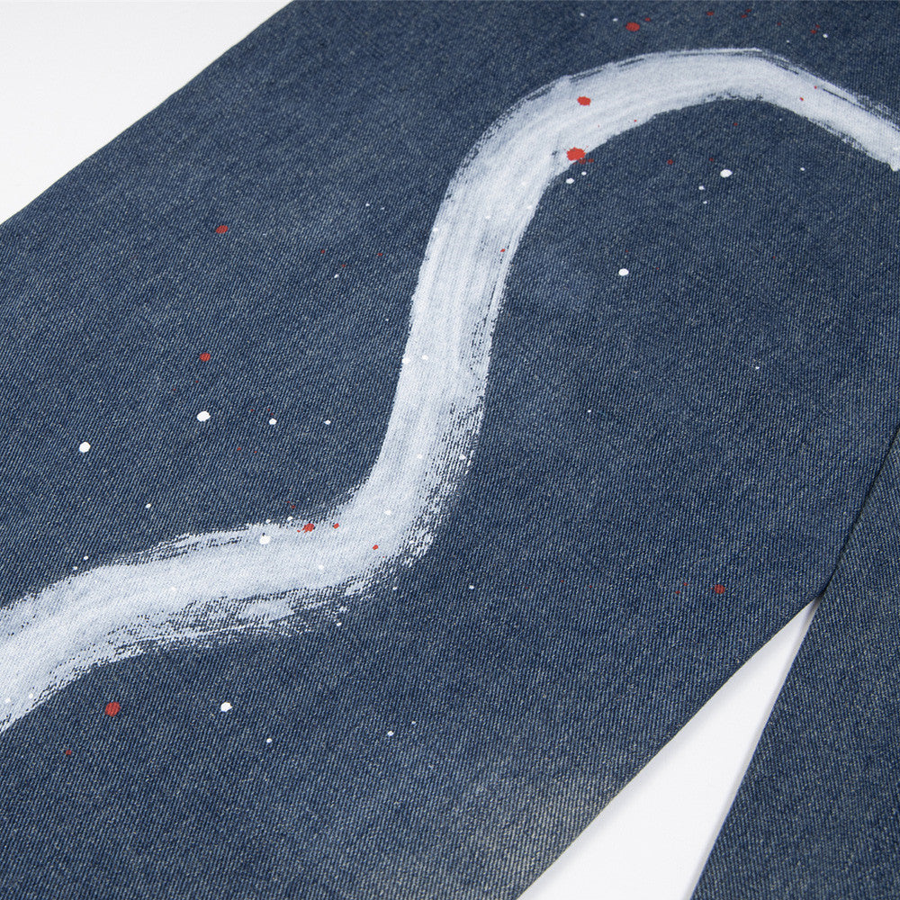 Painting Flared Jeans