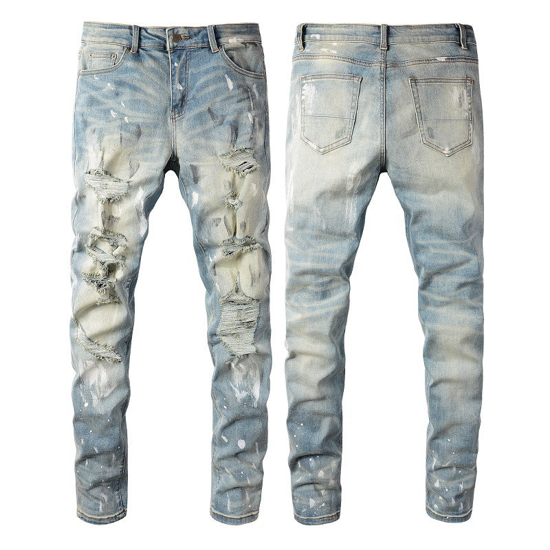 Vintage Broken Slim Jeans