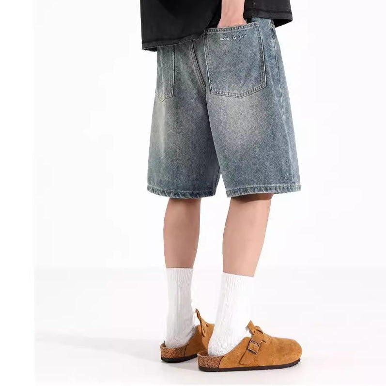 Overalls Denim Shorts