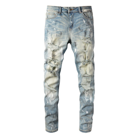 Vintage Broken Slim Jeans
