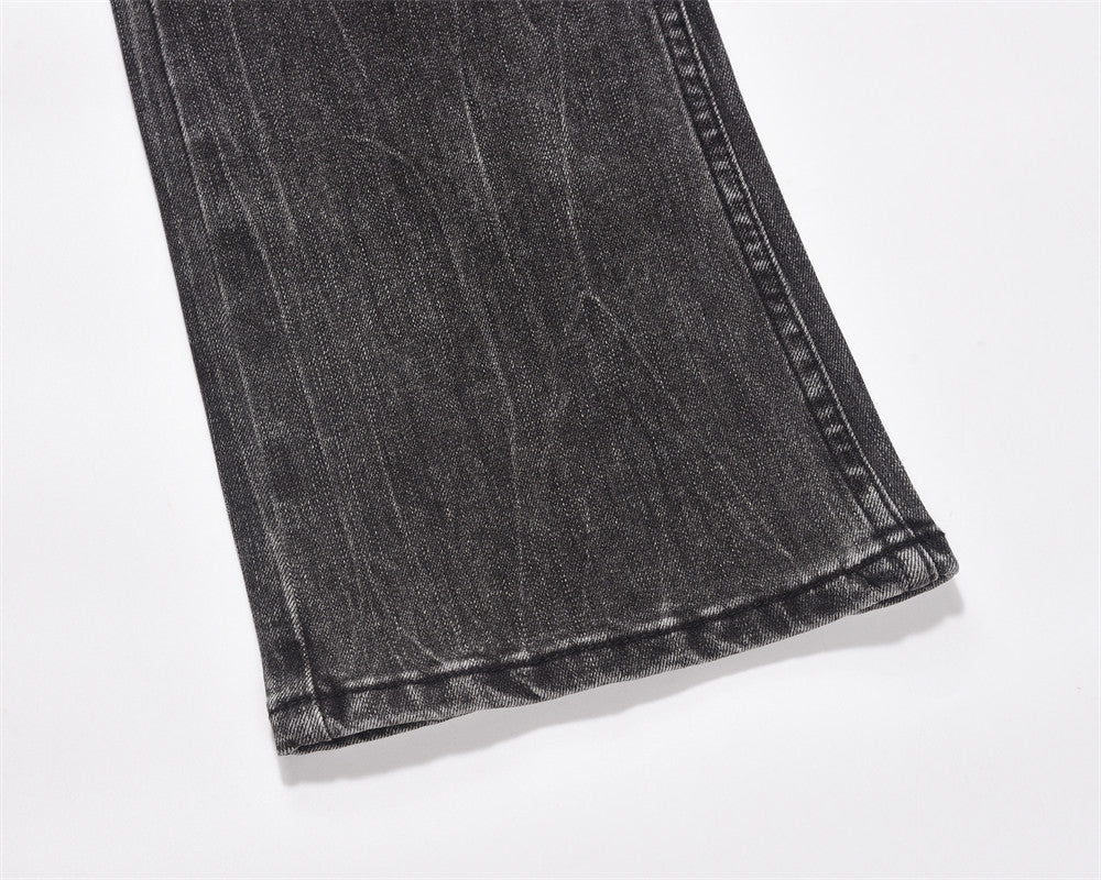 Washed Flared Jeans