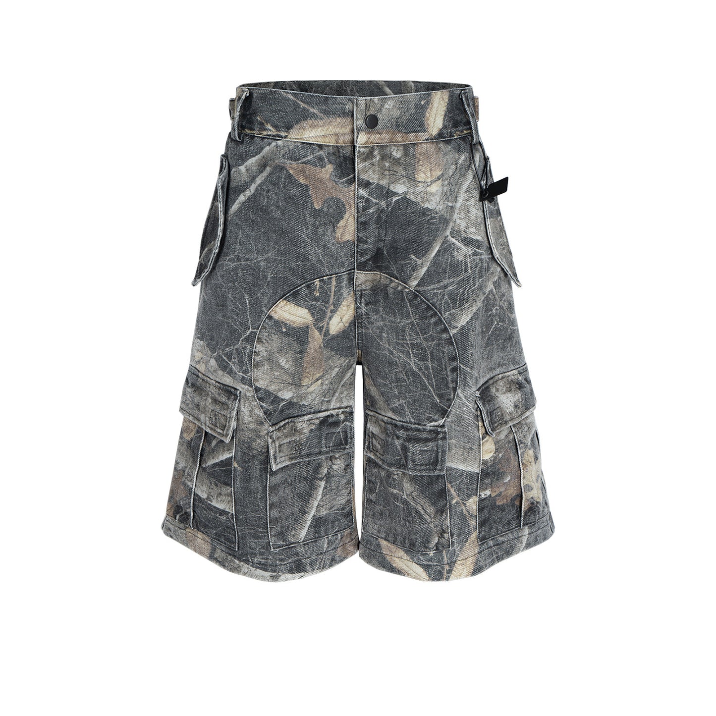 Camouflage Denim Shorts