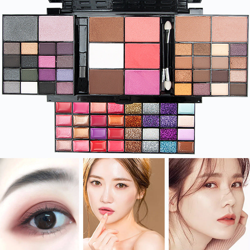 74 Colors Makeup Set Lip Gloss Blush