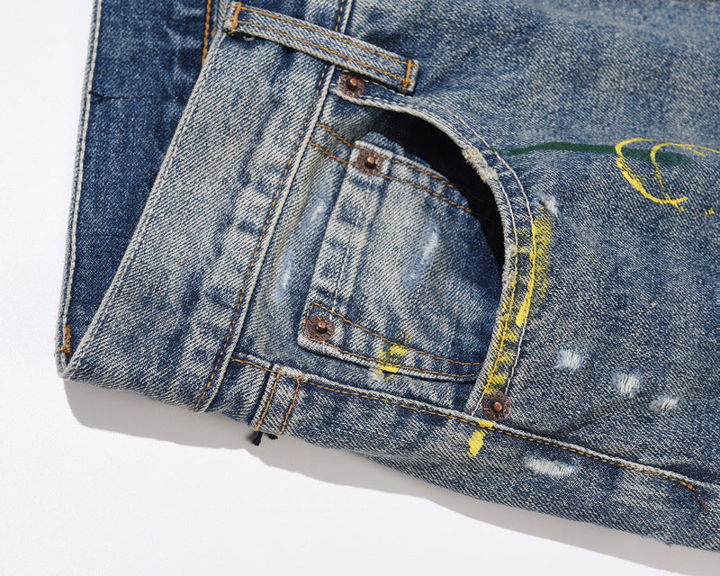 Drip Flared Jeans