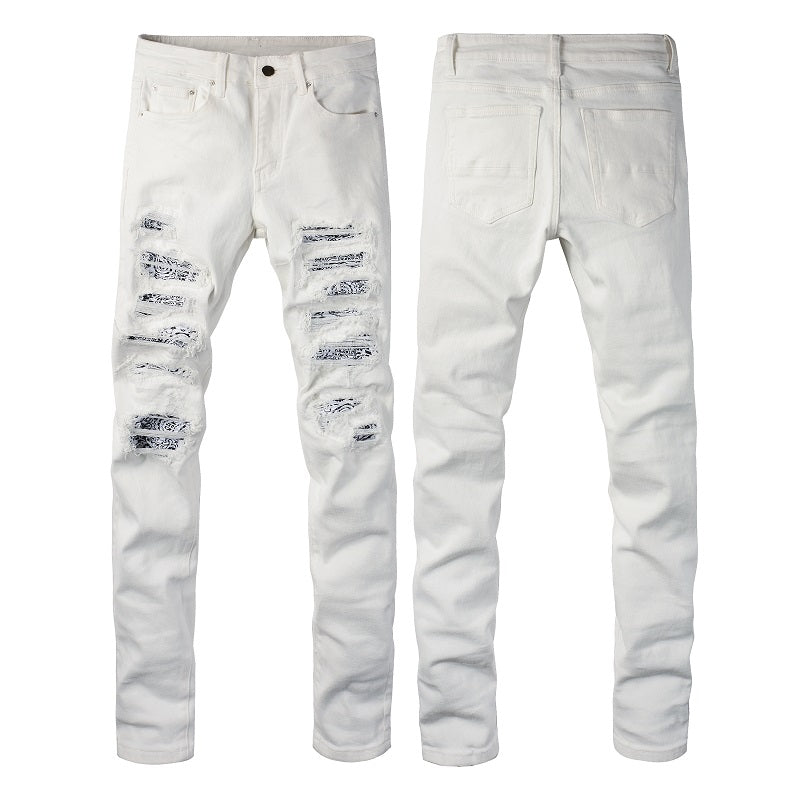 Classic White Slim Jeans