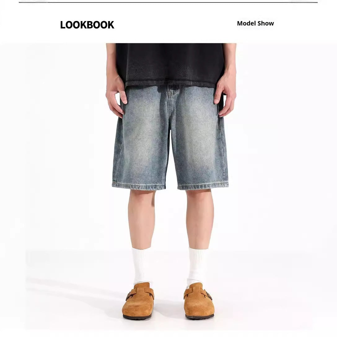 Overalls Denim Shorts
