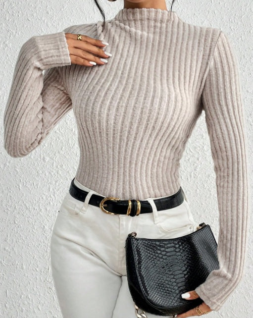 Ribbed Body Jumpsuit