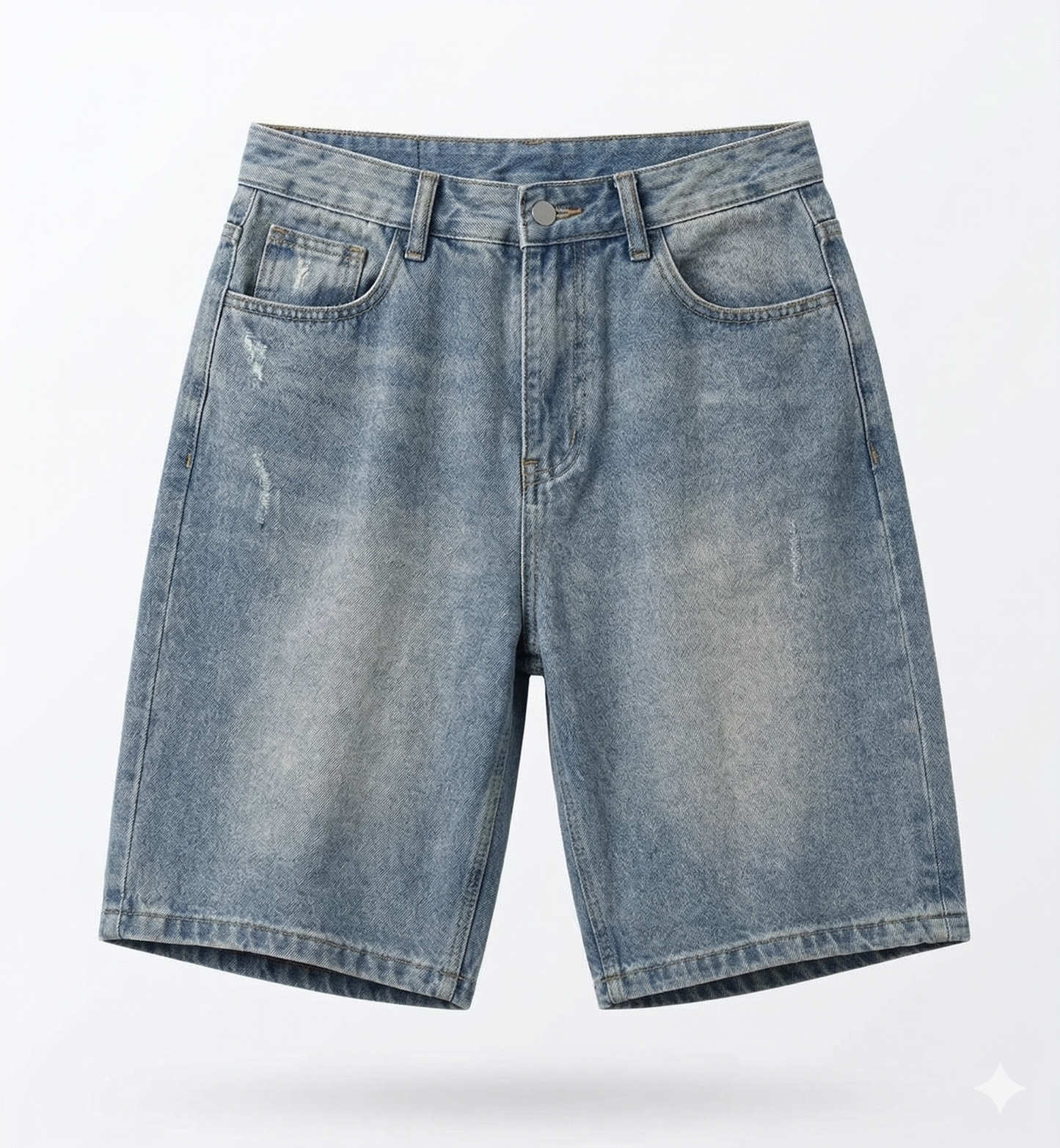 Overalls Denim Shorts
