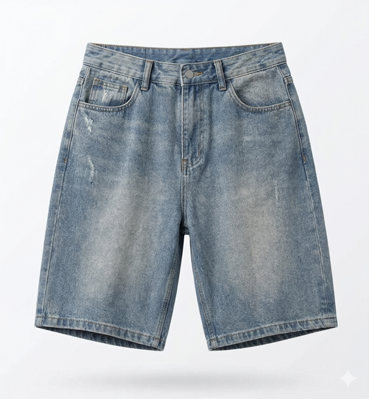 Overalls Denim Shorts