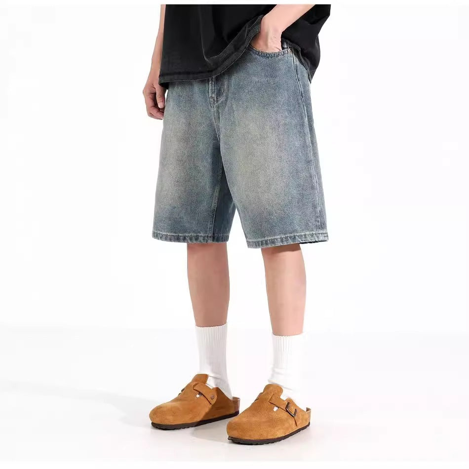Overalls Denim Shorts