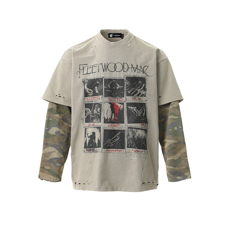 Faux Long Sleeve