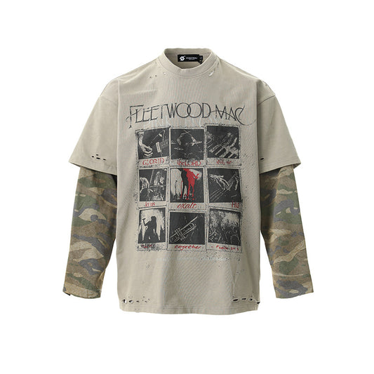 Faux Long Sleeve