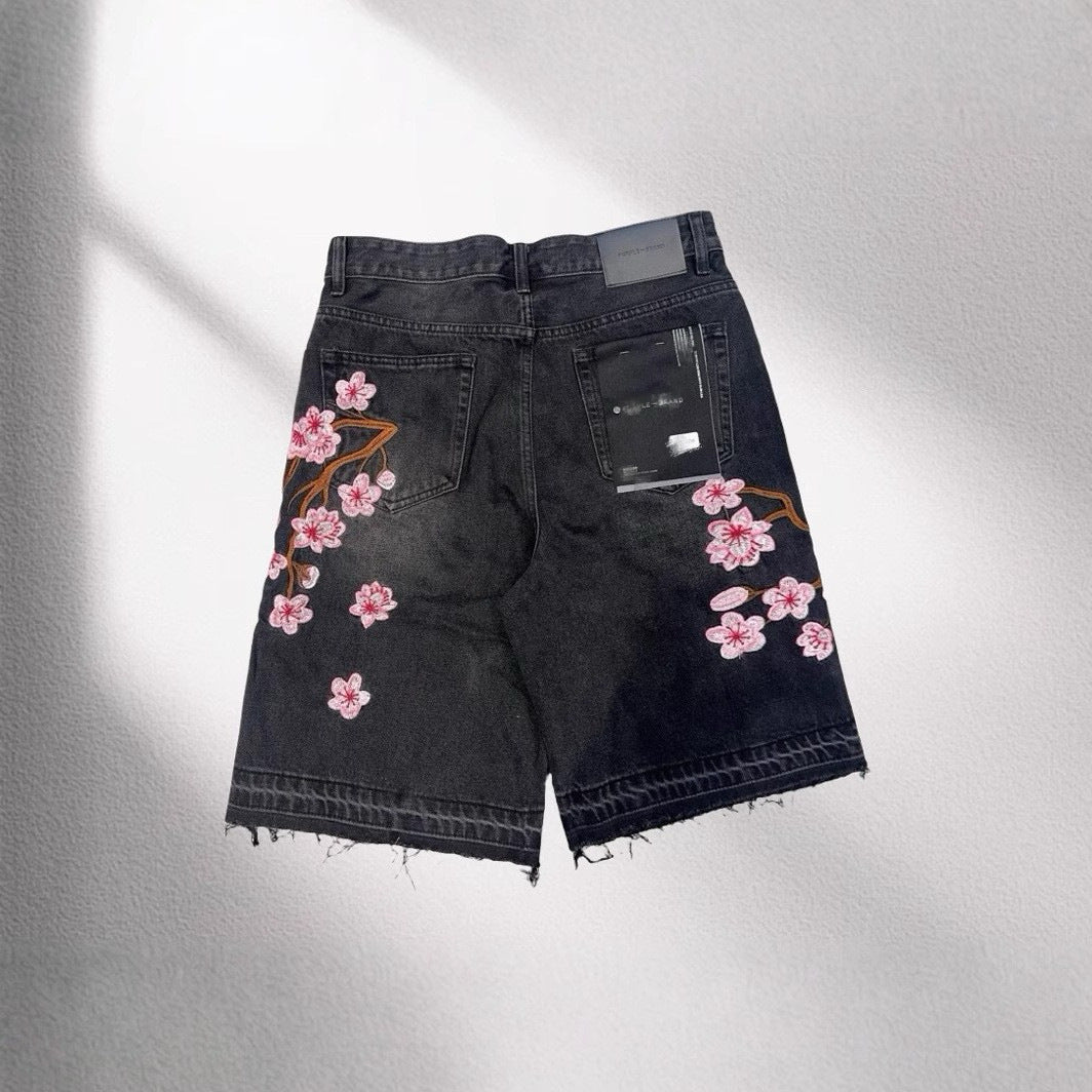European Denim Shorts