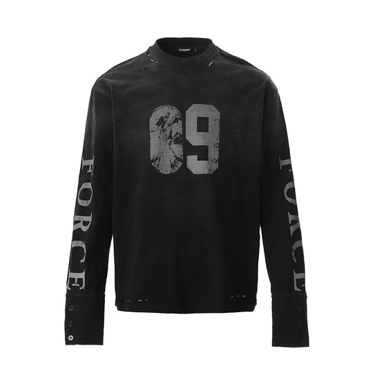 Worn Long Sleeve Nera