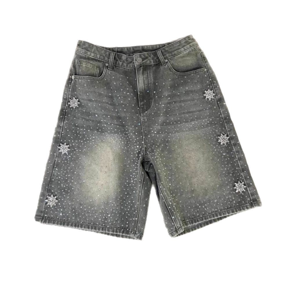 Hot Drill Denim Shorts