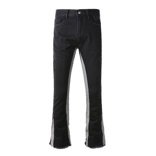 SHADOW BLACK FLARE JEANS
