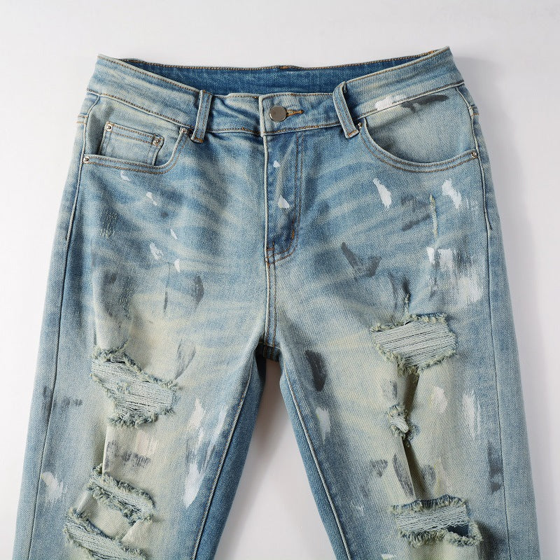 Vintage Broken Slim Jeans