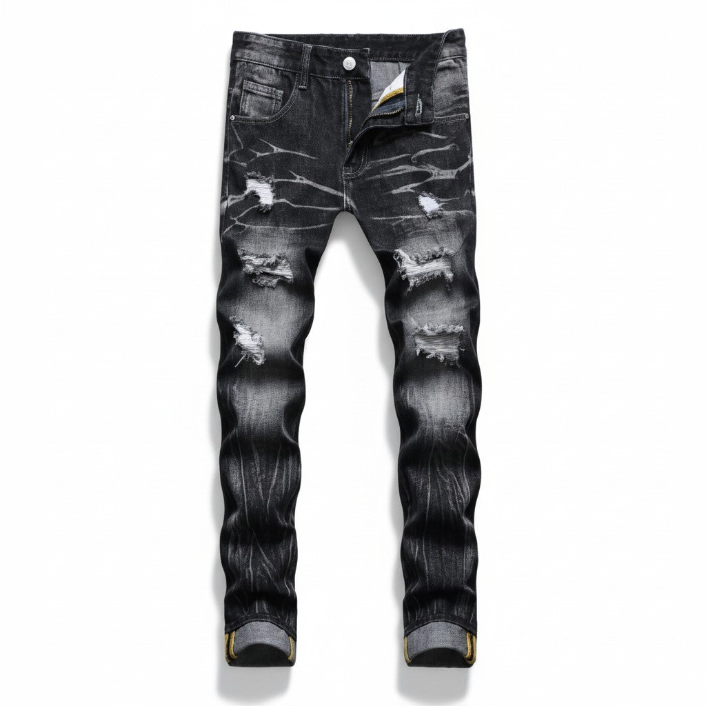 Distressed Slim Jeans