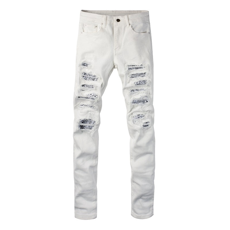 Classic White Slim Jeans