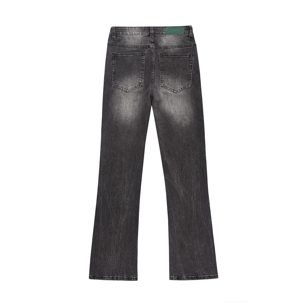 Washed Flared Jeans